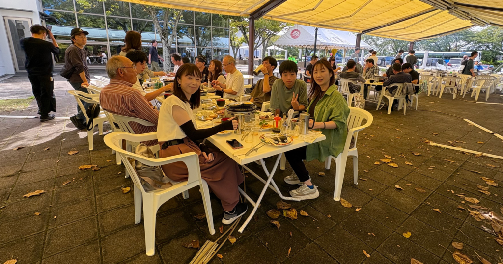 キリンビール工場での歓談1