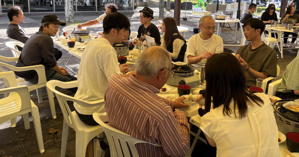 キリンビール工場での歓談2