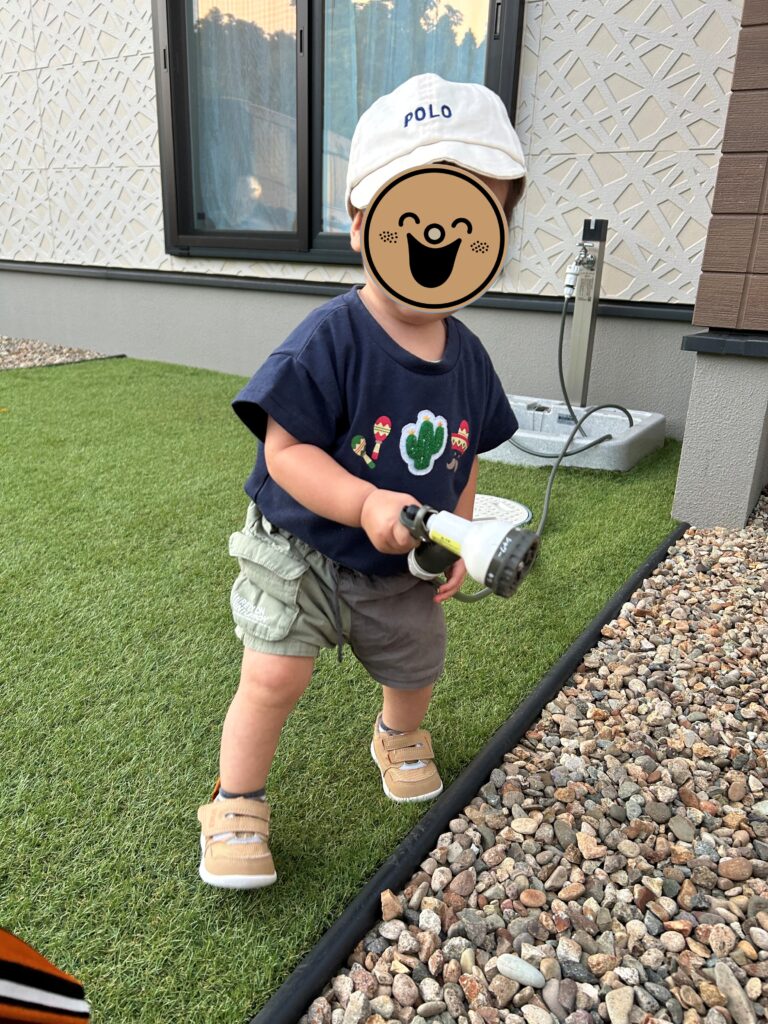 トマトの水やり